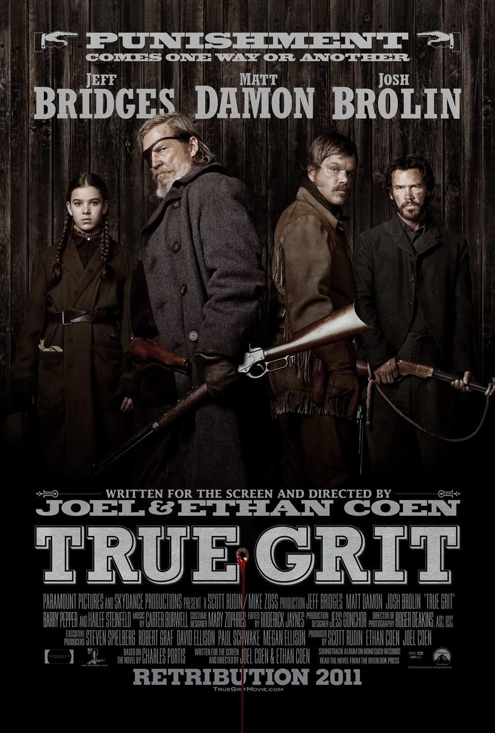 کاور فیلم True Grit 2010