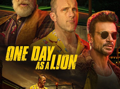 کاور فیلم One Day as a Lion 2023