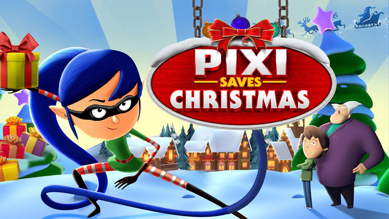 بنر انیمیشن Pixi Saves Christmas 2016