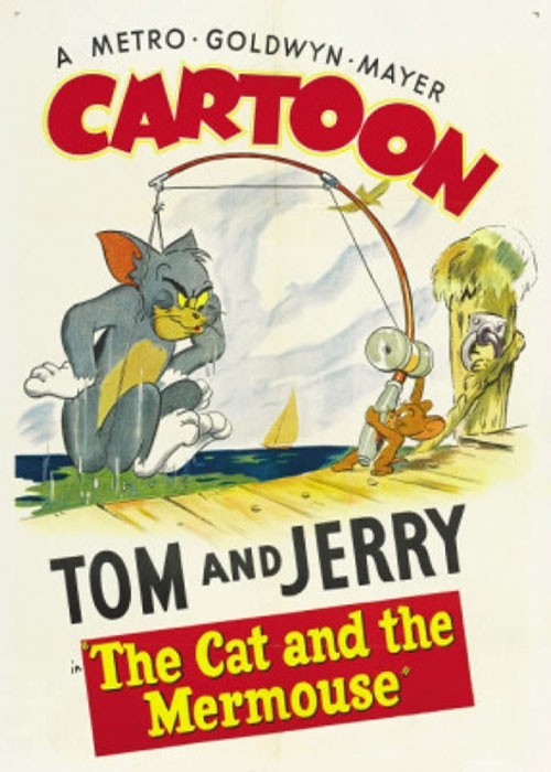 انیمیشن گربه و موش دریایی The Cat and the Mermouse 1949