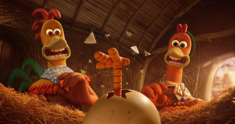 بنر انیمیشن Chicken Run: Dawn of the Nugget