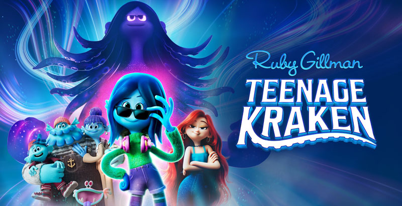 انیمیشن روبی گیلمن، کراکن نوجوان Ruby Gillman, Teenage Kraken 2023