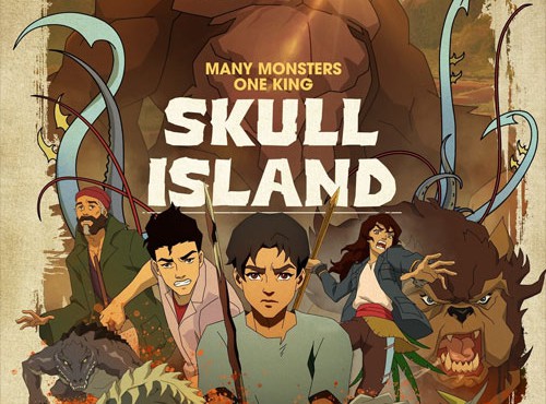 کاور انیمیشن Skull Island 2023