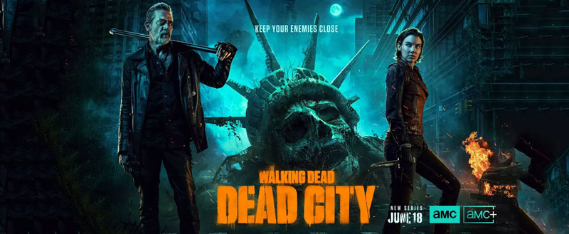 بنر فیلم The-Walking-Dead-Dead-City-2023