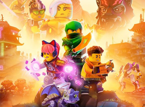 کاور انیمیشن Ninjago Dragons Rising 2023