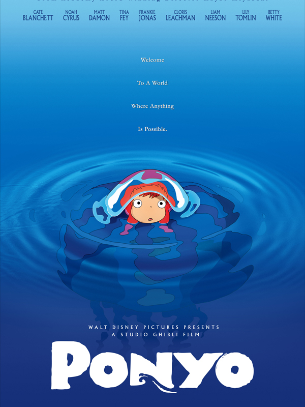 انیمیشن پونیو Ponyo 2008