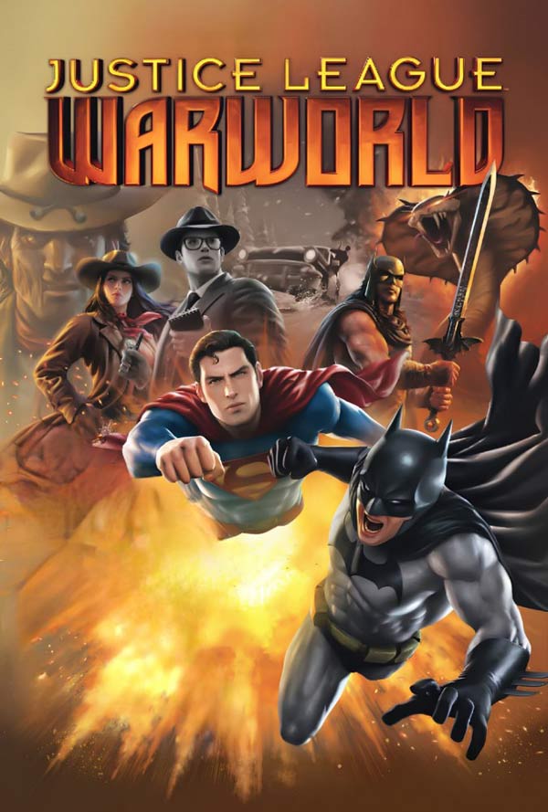 انیمیشن لیگ عدالت: دنیای جنگ Justice League: Warworld 2023