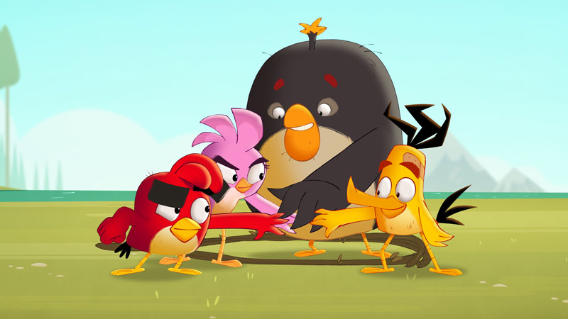 انیمیشن سریالی پرندگان خشمگین: جنون تابستانی Angry Birds : Summer Madness 2022