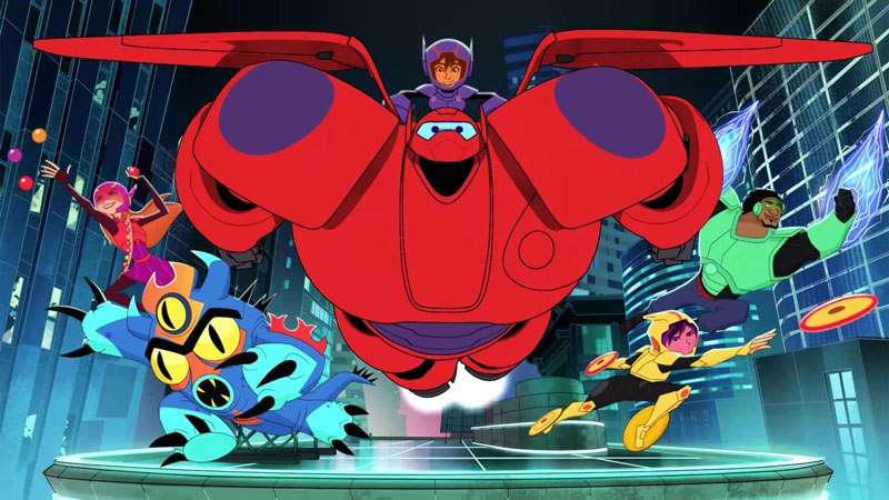 انیمیشن سریالی قهرمان بزرگ 6 Big Hero 6: The Series (2017-2021)