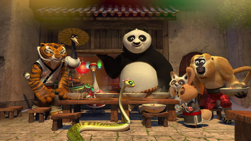 انیمیشن تعطیلات پاندای کونگ فو کار Kung Fu Panda Holiday 2010