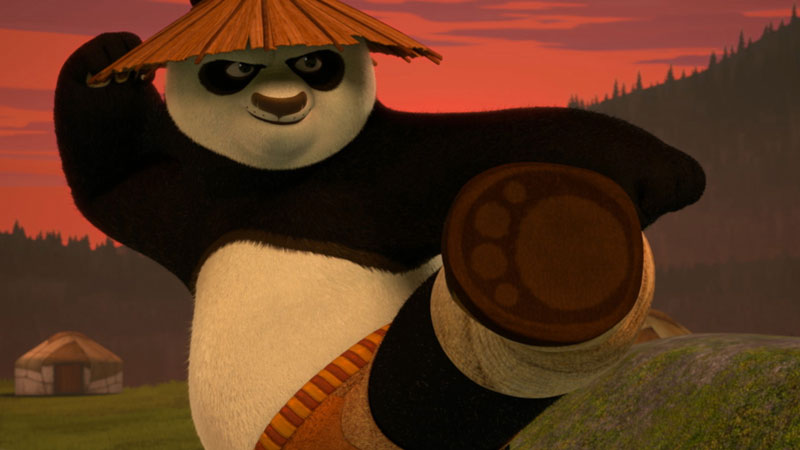 انیمیشن پاندای کونگ فو کار: پنجه های سرنوشت Kung Fu Panda: The Paws Of Destiny 2018