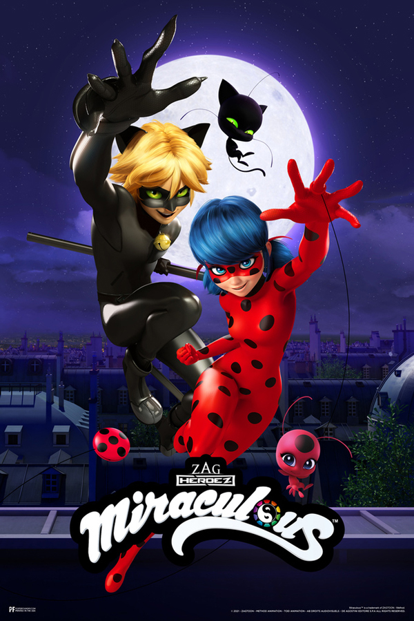 انیمیشن دختر کفشدوزکی و پسر گربه‌ای: ماجراجویی در پاریس Miraculous: Tales of Ladybug & Cat Noir 2015