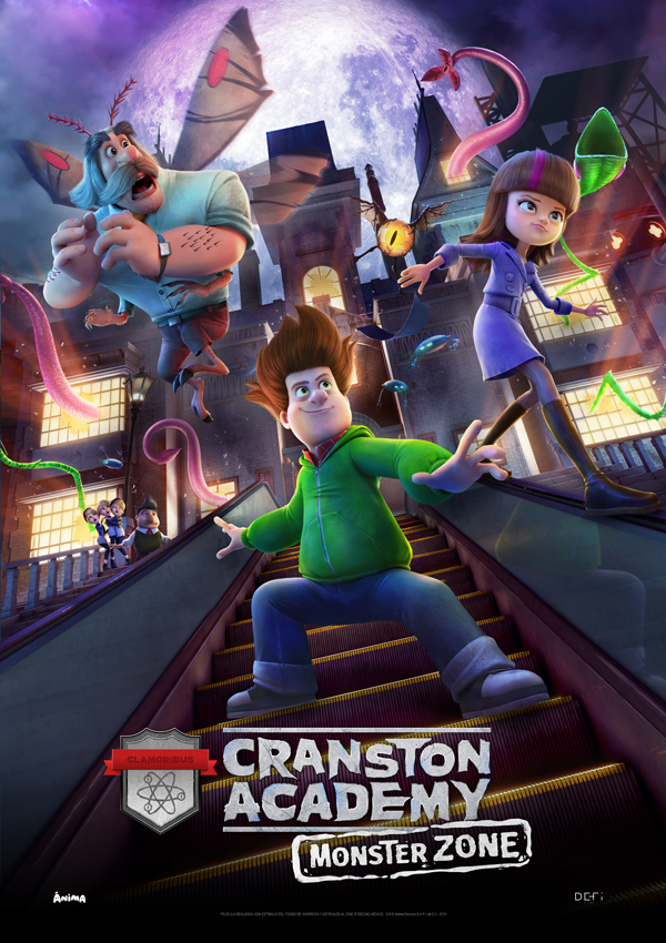 انیمیشن مدرسه کرانستون: منطقه هیولا Cranston Academy: Monster Zone 2020