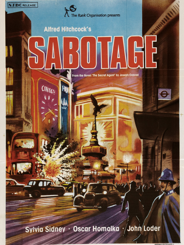 فیلم خرابکاری Sabotage 1936