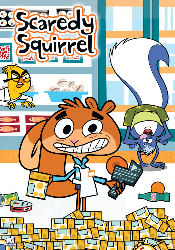 انیمیشن اسکردی سنجابه Scaredy Squirrel 2010-2013
