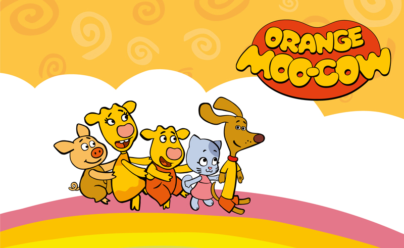 انیمیشن خانواده گاو نارنجی Orange Moo-Cow 2019