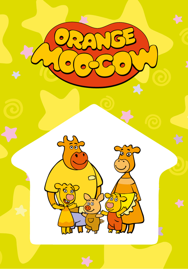 انیمیشن خانواده گاو نارنجی Orange Moo-Cow 2019