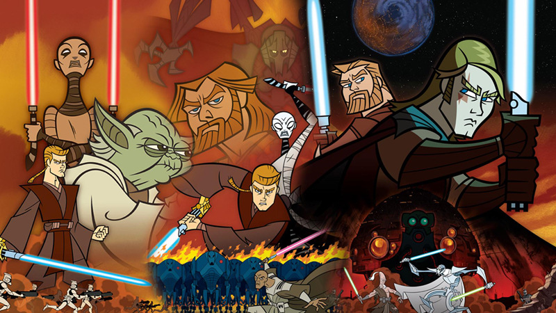 انیمیشن جنگ ستارگان: جنگ کلون ها Star Wars: Clone Wars 2003-2005