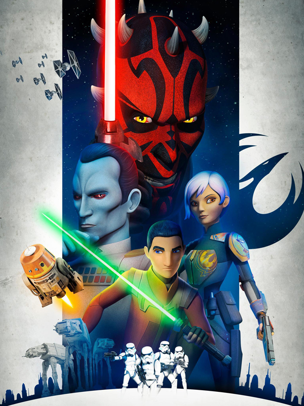 انیمیشن جنگ ستارگان: شورشی ها Star Wars: Rebels 2014-2018