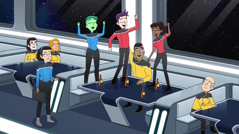 سریال انیمیشنی پیشتازان فضا: عرشه زیرین Star Trek: Lower Decks (2020-2023)