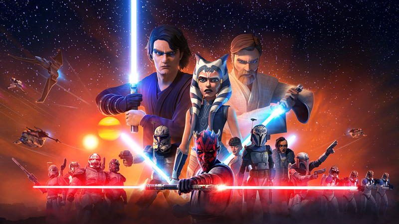 سریال جنگ ستارگان: نبرد کلون ها Star Wars: The Clone Wars 2008–2020