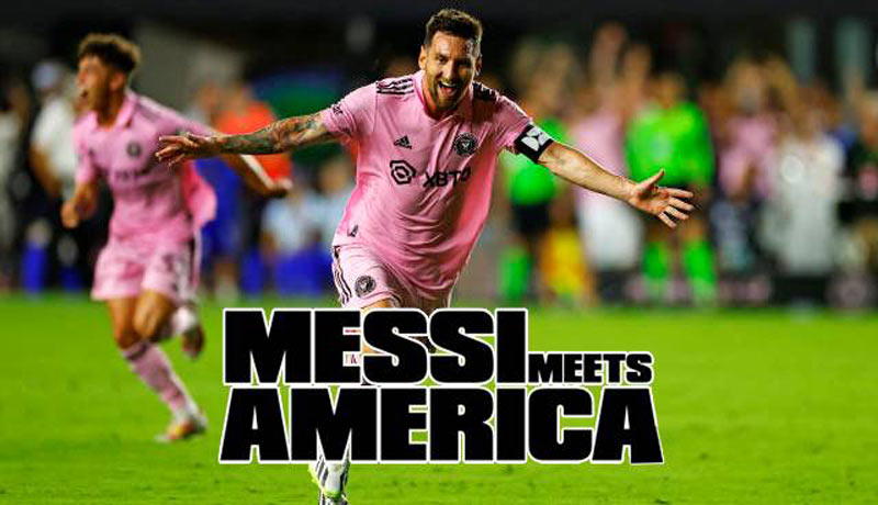 مستند دیدار مسی با آمریکا Messi Meets America 2023