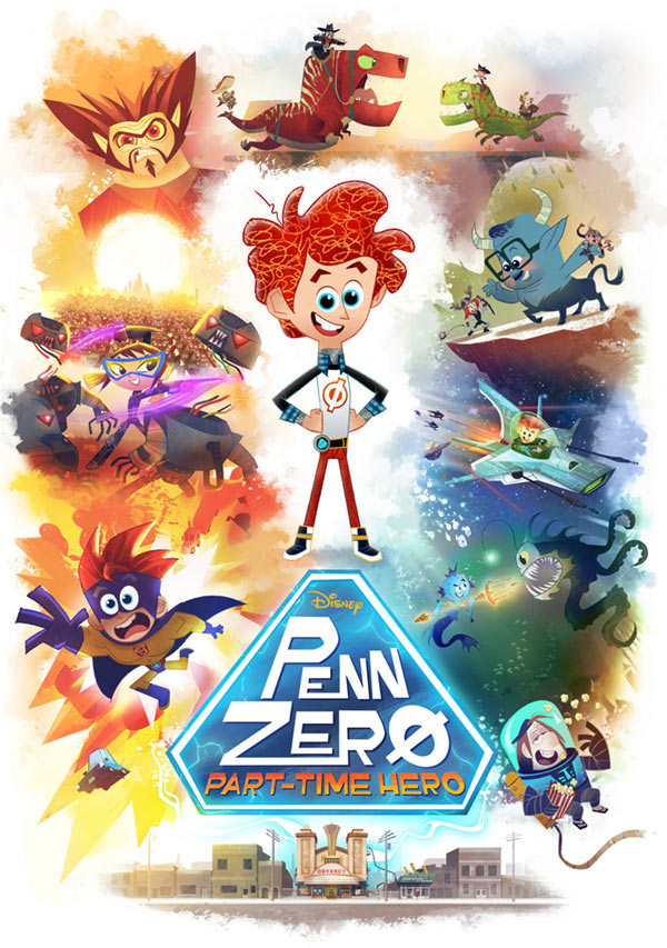 انیمیشن پن زیرو: قهرمان پاره وقت Penn Zero: Part-Time Hero 2014
