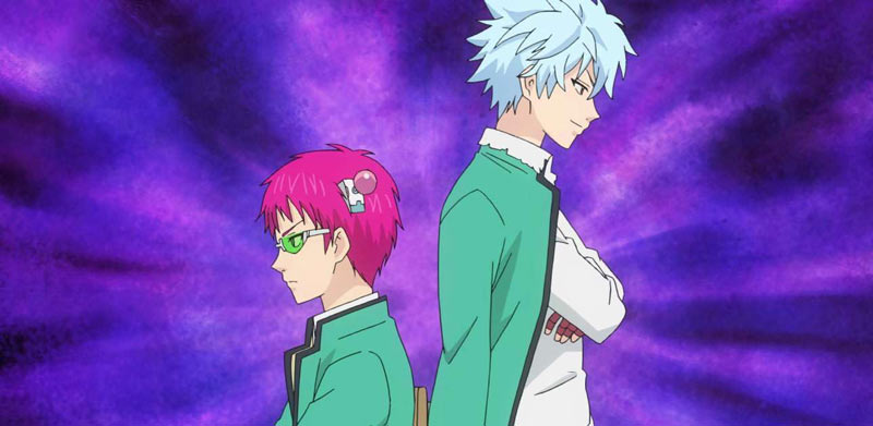 انیمه زندگی فاجعه بار سایکی کوسو The Disastrous Life of Saiki K 2016