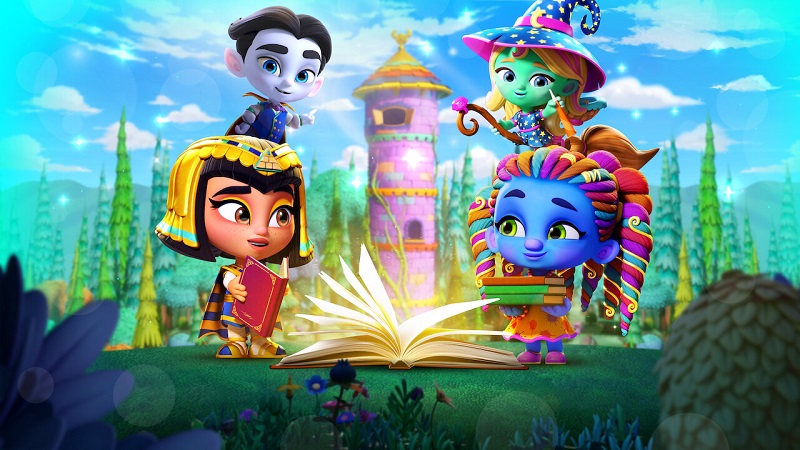 انیمیشن ابرهیولاها: به وقت شعر و قصه Super Monsters: Once Upon a Rhyme 2021