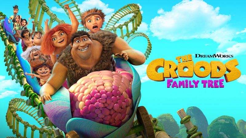 انیمیشن سریالی غارنشینان: شجره نامه The Croods : Family Tree 2021-2023