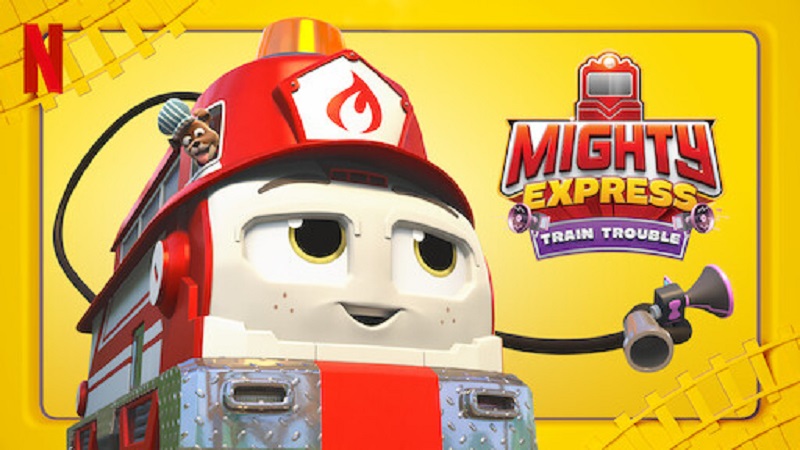 انیمیشن مسابقه قطارهای مایتی اکسپرس Mighty Express: Mighty Trains Race 2022