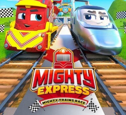 انیمیشن مسابقه قطارهای مایتی اکسپرس Mighty Express: Mighty Trains Race 2022