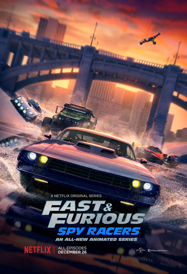 انیمیشن سریع و خشمگین: ریسرهای جاسوس Fast & Furious Spy Racers 2019-2021