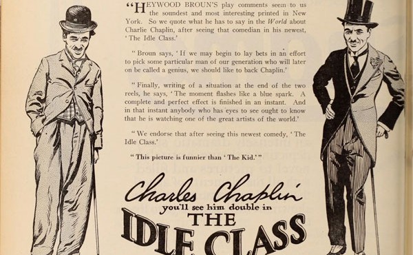 فیلم چارلی چاپلین در طبقه بیکار The Idle Class 1921