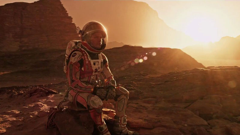 فیلم مریخی The Martian 2015