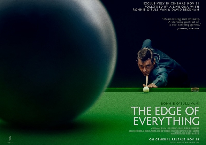 مستند رونی اوسالیوان: لبه ی همه چیز Ronnie O’Sullivan: The Edge of Everything 2023
