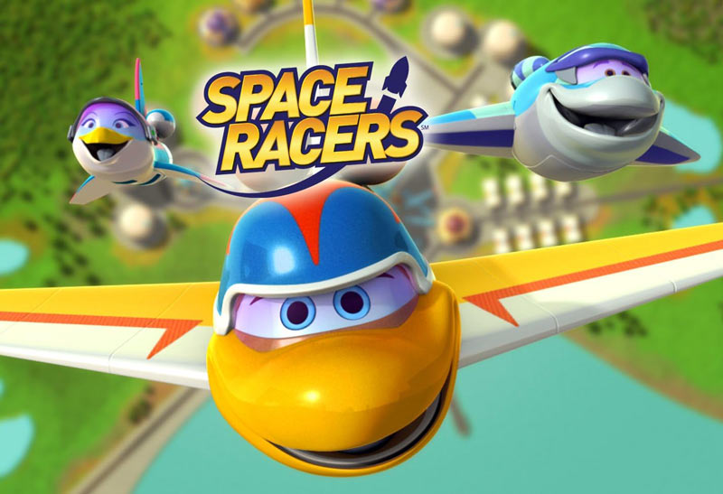 انیمیشن فضاپیماها Space Racers 2014