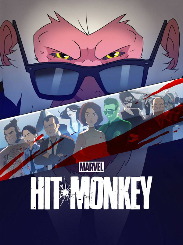 انیمیشن سریالی میمون آدمکش 2024-Hit Monkey 2021
