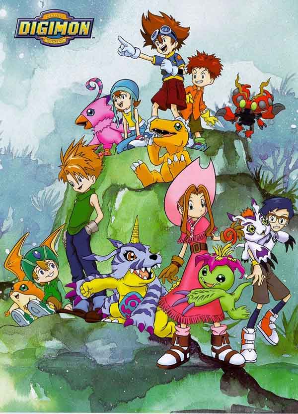 انیمه ماجراجویی دیجیمون Digimon Adventure 1999-2000