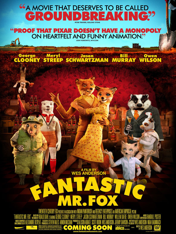 انیمیشن آقای روباه شگفت انگیز Fantastic Mr Fox 2009