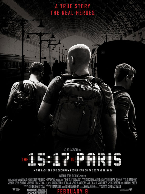 فیلم قطار 15:17 به مقصد پاریس The 15:17 to Paris 2018