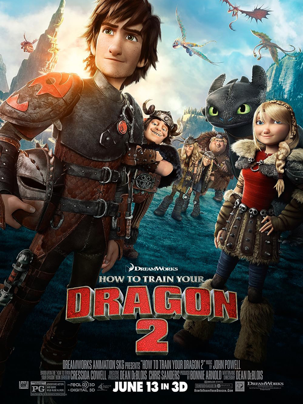 انیمیشن چگونه اژدهای خود را تربیت کنیم 2 How to Train Your Dragon 2 2014