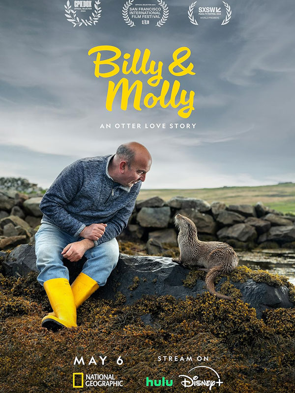 مستند بیلی و مولی: سمور Billy & Molly: An Otter Love Story 2024
