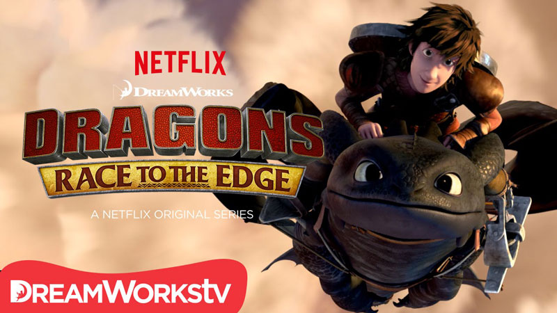 انیمیشن سریالی اژدها سواران Dragons: Race to the Edge 2015