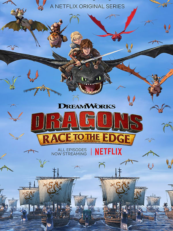 انیمیشن سریالی اژدها سواران Dragons: Race to the Edge 2015