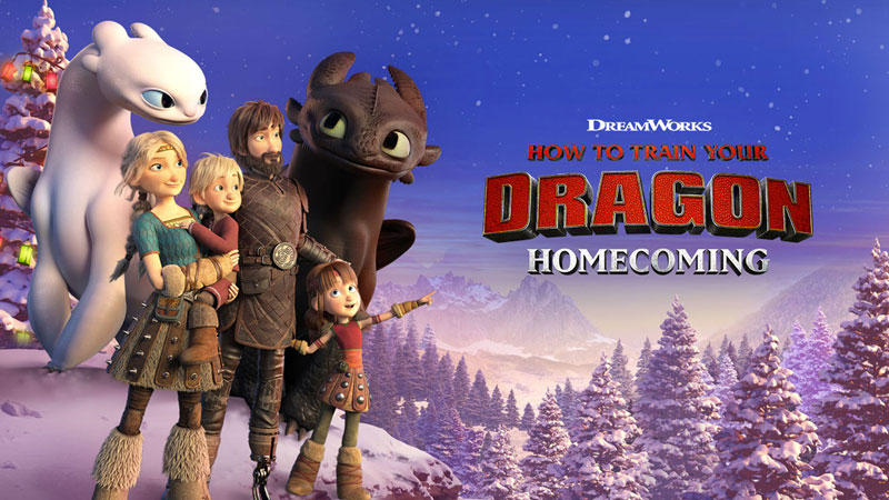 انیمیشن چگونه اژدهای خود را تربیت کنیم: بازگشت به خانه How to Train Your Dragon Homecoming 2019