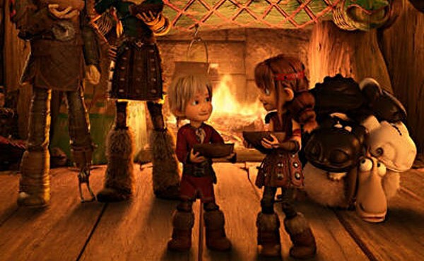 انیمیشن چگونه اژدهای خود را تربیت کنیم: اسناگلتاگ لاگ How to Train Your Dragon: Snoggletog Log 2019