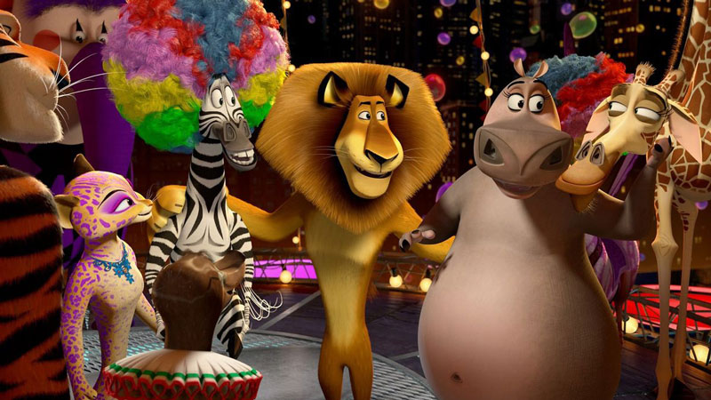 انیمیشن ماداگاسکار 3: تحت تعقیب در اروپا Madagascar 3: Europe's Most Wanted 2012