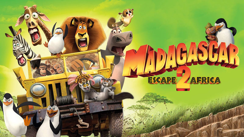 انیمیشن ماداگاسکار 2: فرار به آفریقا Madagascar: Escape 2 Africa 2008