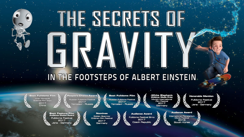 انیمیشن رازهای جاذبه: در رد پای آلبرت انیشتین The Secrets of Gravity: In the Footsteps of Albert Einstein 2016